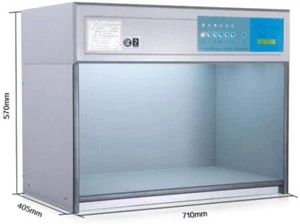 Color Light Box Colour Assessment Cabinet with 5 Light Sources D65 TL84 UV F CWF - Picture 1 of 9