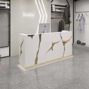 Modern Minimalist Office Reception Desk - Picture 1 of 4