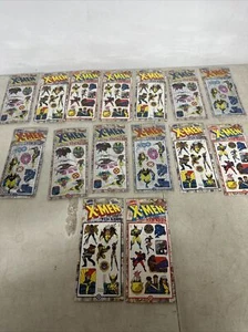 (15) 1994 X-MEN Marvel Comics Sticker Sheets Mello Smello Prism UNOPENED - Picture 1 of 3