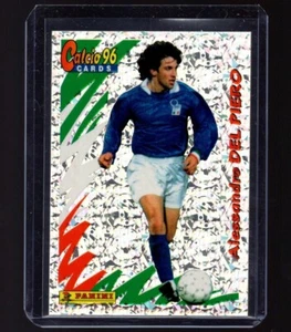 ALESSANDRO DEL PIERO 1996 Panini 96 Calcio Soccer Card ITALY Foil Mint #131 PSA - Picture 1 of 2