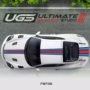 Porsche Cayman Martini Top Thin Graphic - Foto 1 di 23