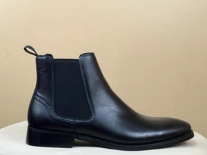 Aldo Chelsea Leder Stiefel Schwarz Herren 8, 10 - Bild 1 von 7