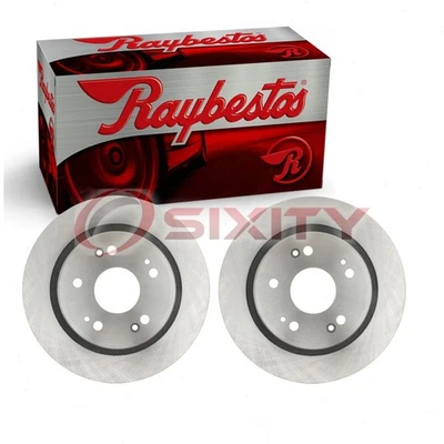 2 rotores de freno de disco trasero Raybestos R-Line para Acura TSX 2009-2014 frenado zb Foto 1 de 4
