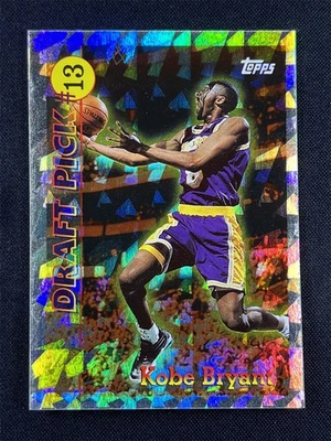 1996-97 Topps Draft Redemption Kobe Bryant Rookie RC Draft Pick #DP13 Lakers Foto 1 de 2