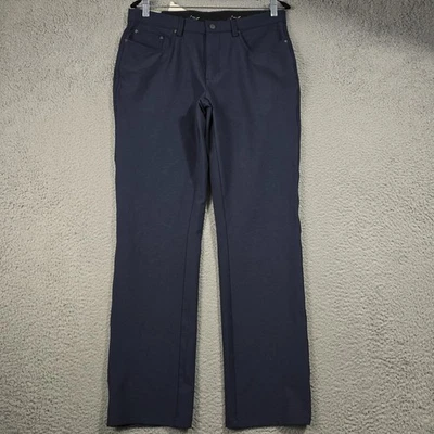 Pantalones chinos Greg Norman 32x30 para hombre azul elástico ligero golf vestido informal nuevo con etiquetas Foto 1 de 4