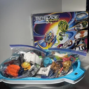 Beyblade Burst Rise Hypersphere Stadium With Huge Lots Tops Launchers - Picture 1 of 15