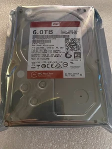 Western Digital Red Pro Hard Drive WD6002FFWX 6TB 7.2K 128MB SATA III 3.5'' - Picture 1 of 3