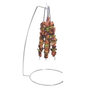 Juego de pinchos colgantes TheOwnas soporte de kebab con 5 pinchos para carne, pollo y verduras - Imagen 1 de 7