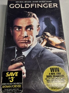 Goldfinger (VHS, 1995) SEALED NEW The James Bond  007 Collection Sean Connery - Picture 1 of 2