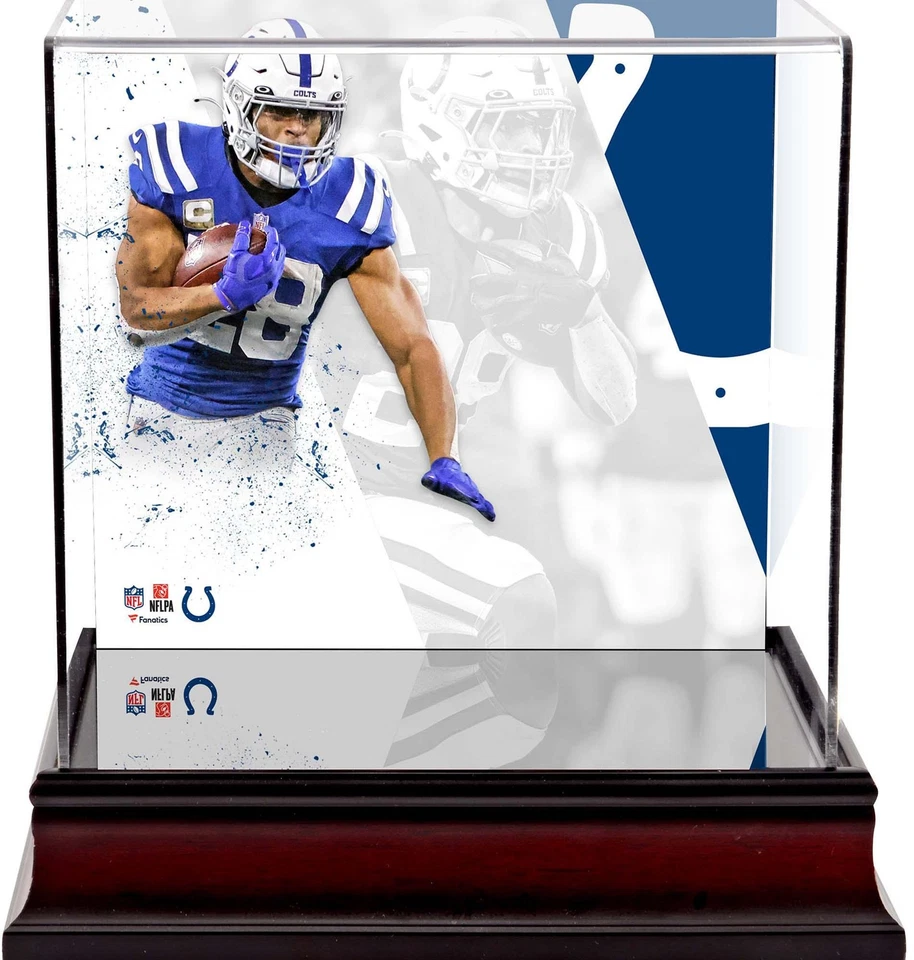 Estuche mini casco Jonathan Taylor Indianapolis Colts Deluxe Foto 1 de 1