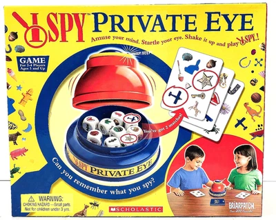 I Spy Private Eye - Picture Memory Game - Scholastic - Complete - 2007 - Image 1 of 4