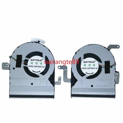 CPU GPU Cooling Fan for ASUS N580 M580VD-EB54 M580GD M580V N580GD N580VD NX580V - Image 1 of 2