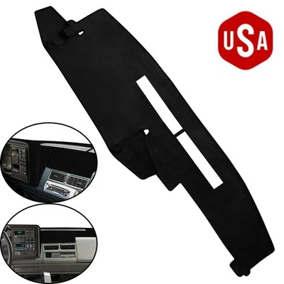 For Chevy Silverado C1500 1988-1994 Dash Board Cover Dashmat Dashboard Black Foto 1 de 4
