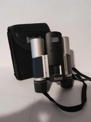 Bushnell ImageView 11-1025 10X25 Binoculars w/ Digital Camera Built-In and Case - Image 1 of 4
