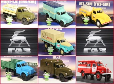 DEAGOSTINI 1:43 Soviet GAZ 51 A 63 4x4 Ambulance Modimio russian Zeitschrift UdSSR LKW