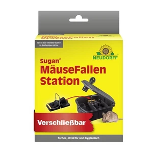 Neudorff Sugan Mäusefallen Station - Köderbox mit Mausefalle - Mäuse Bekämpfung - Bild 1 von 7