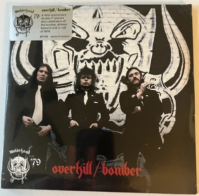 Motorhead - Overkill /Bomber PICTURE DISC 2 7" Vinyl Record RSD 2019 New Sealed - Image 1 of 3