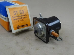 Napa Echlin Solenoid Switch Insulated Base 6V OLD STOCK, ST53 - Picture 1 of 6
