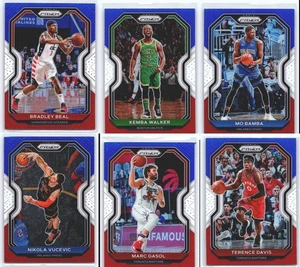 2021-22 Panini Prizm - lot of 6 Red/White/Blue - Marc Gasol, Nikola Vucevic, et - Picture 1 of 13