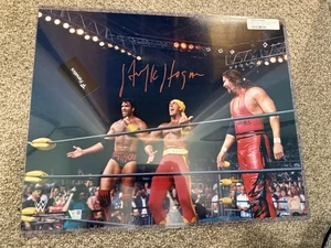 WWE Hulk Hogan Autographed Photo NWO Hall of Fame Wrestling Fanatics 16x20 - Picture 1 of 8