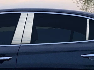 PILLAR POST TRIM 6 Pieces Stainless Steel Chrome for Genesis G70 2019-25 PP19329 - Picture 1 of 7