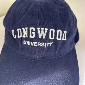 Longwood University Baseball Cap Mütze Blau Weiß Virginia - Bild 1 von 7