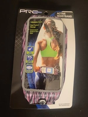 PRO STRENGTH ACTIVE ADJUSTABLE WAISTBAND FIT MOST SMARTPHONES-PINK - Image 1 of 2