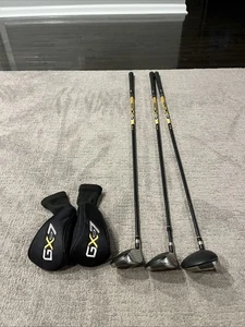 GX-7 Driver-Holz Set HL* 14* 18* 21* Graphit Senior Flex 55g Herren RH - Bild 1 von 17