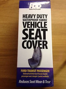 Robuster grauer neuer Ford Transit Protect Beifahrer Doppelsitzbezug #364 - Bild 1 von 1