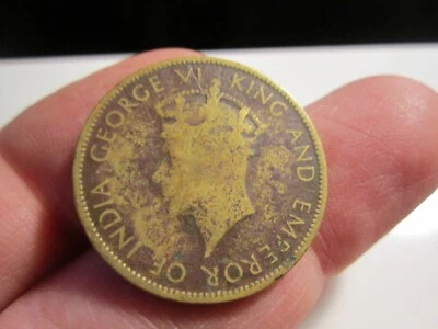 1937 JAMAICA ONE PENNY COIN AND 1905 HAITI 5 CENTIMES COIN - BBA17A - Image 1 of 4