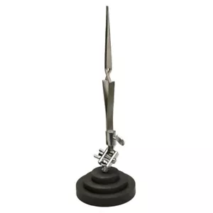 Blue Sky Third Hand Tweezers with Base Cross Lock Tweezers in Silver Metal - Picture 1 of 1