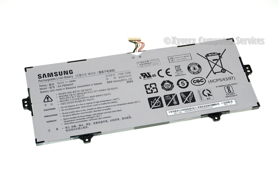 BA43-00391A AA-PBSN4AF OEM SAMSUNG BATTERY 15.4V-54WH NP730QDA-KB3US (A)(DD14) - Image 1 of 2