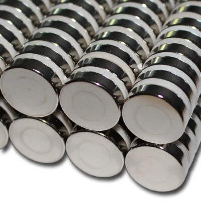 EARTHMAG GMBH 5 NEODYM SCHEIBEN MAGNETE D20x5 mm NdFeB N48 STARKE POWER MAGNETE 10 KG