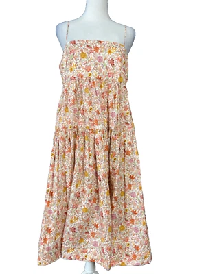 J Crew Womens Dress Size 10 Liberty Fabric Cotton Casual Cottagecore Romantic - Image 1 of 4