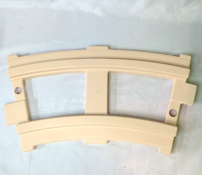 Peg Perego Ride-On Replacement Curve Piece Of Track Thomas Train & Santa Fe Tan - Image 1 of 3