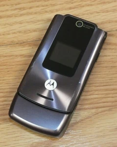 *FOR PARTS* Motorola W series W490 Purple ( T-Mobile) GSM Cellular Flip Phone - Picture 1 of 5
