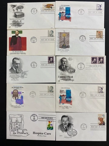 Nice Collection of 216 better cachet First Day covers some ACE, Doris Gold Cover