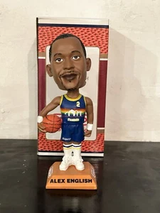 2001 Alex English Denver Nuggets SGA Bobblehead In Original Box - Picture 1 of 7