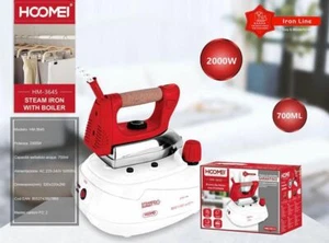 Plancha De Vapor Con Caldera Mango De Corcho 2000W 700Ml Hoomei HM-3645 - Imagen 1 de 1