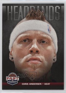 2012-13 Panini Past & Present Headbands Chris Andersen #17