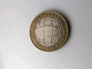 Collectable Rugby World Cup 1999 £2 Coin - Picture 1 of 5