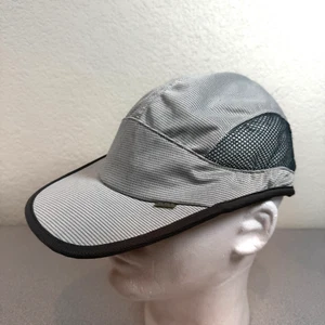 REI Gray Mesh Duck Bill 5 Panel Hat Outdoor Hike Running Surf Beach Summer Cap - Picture 1 of 9