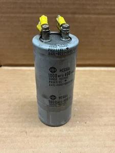 Fanuc Servo HCG6A Capacitor A42L-0001-0095/102 Motor Drive Short 1000 Mfd 400VDC - Foto 1 di 1