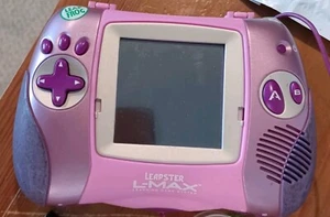 LeapFrog Leapster L-Max Learning Game System Pink ***NOT WORKING* PARTS ONLY** - Picture 1 of 7