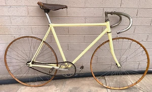 1930's VINTAGE BSA RACING BICYCLE WOOD RIM COMPLEAT + EXTRA FRONT WOOD RIM - Picture 1 of 24