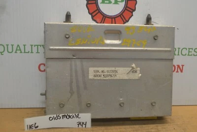 01228706 Oldsmobile Achieva 1992-1993 Unidad de control del motor Módulo ECU 744-11E6 Foto 1 de 4