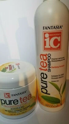 CHAMPÚ Y RECONSTRUCTOR DE TÉ PURO IC FANTASIA PARA CABELLO Y CUERO CABELLUDO EXTREMADAMENTE SECO ORIGEN Foto 1 de 4