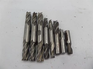 Mixed Lot Of 8 Various Melin & Weldon Mill Flute Pieces - Picture 1 of 13