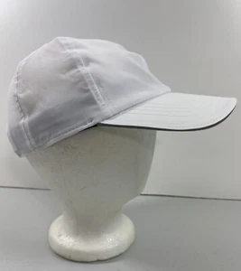 Summer Womens White Breathable Lightweight Reflective Baseball Cap One Size - Picture 1 of 8