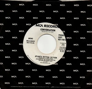 ATLANTA RHYTHM SECTION - CONVERSATION / COLD TURKEY, TENN. (PROMO) - Picture 1 of 1